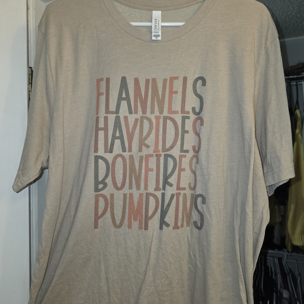 Bella Canvas Tan Graphic Tee